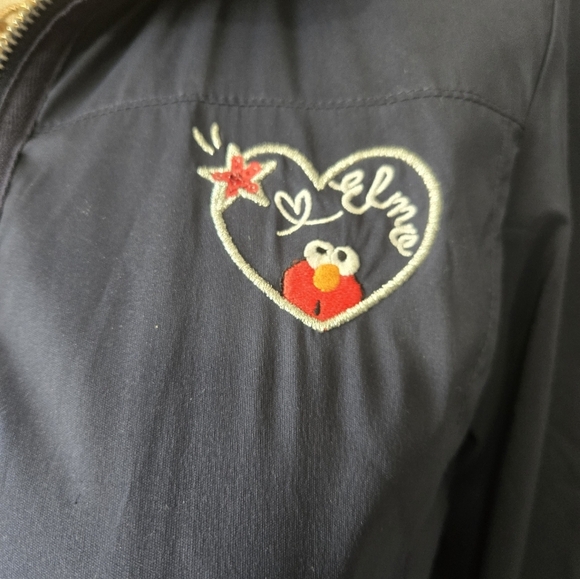 Sesame Street Elmo Loves To Play Golf Hooded Jacket. Size Small - Picture 4 of 15